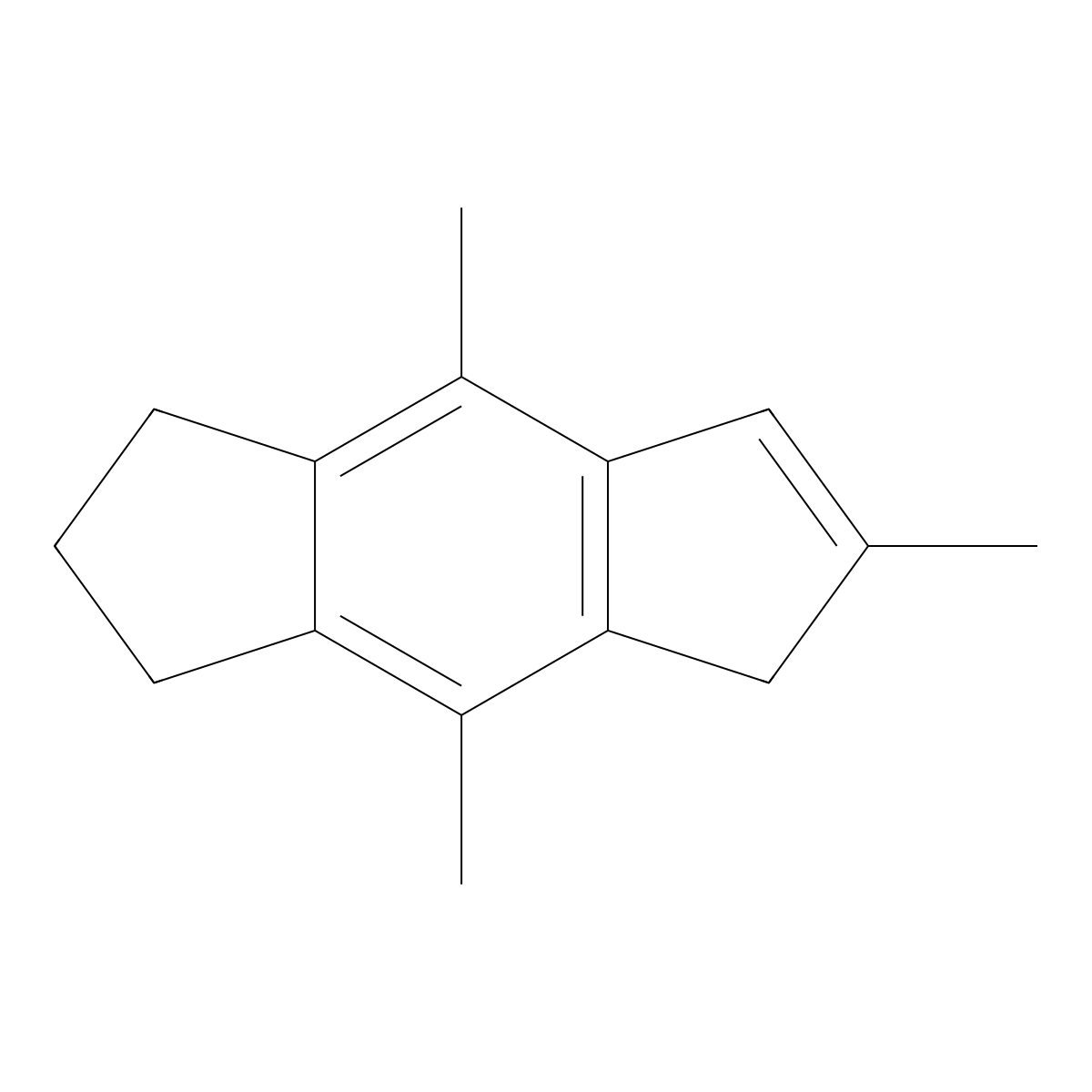 1,2,3,5-Tetrahydro-4,6,8-trimethyl-S-indacene molecular structure, CAS 1646534-47-5