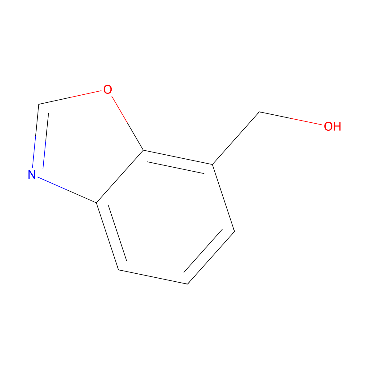 Benzo[d]oxazol-7-ylmethanol molecular structure, CAS 1646868-64-5