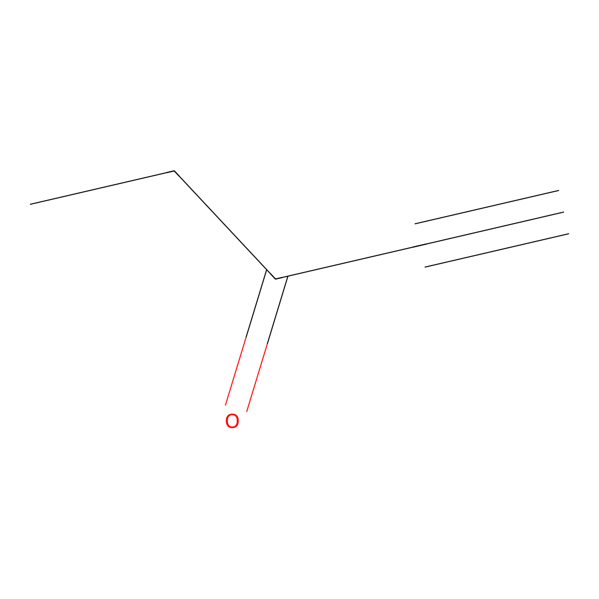 Pent-1-yn-3-one molecular structure, CAS 16469-62-8