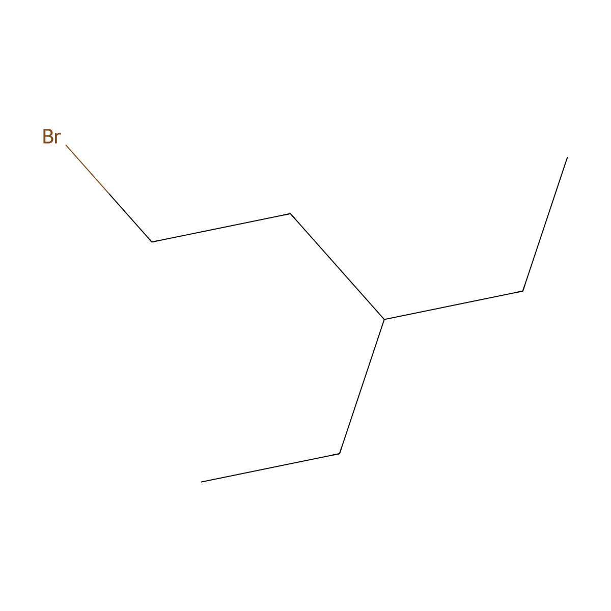 1-Bromo-3-ethylpentane molecular structure, CAS 1647-24-1