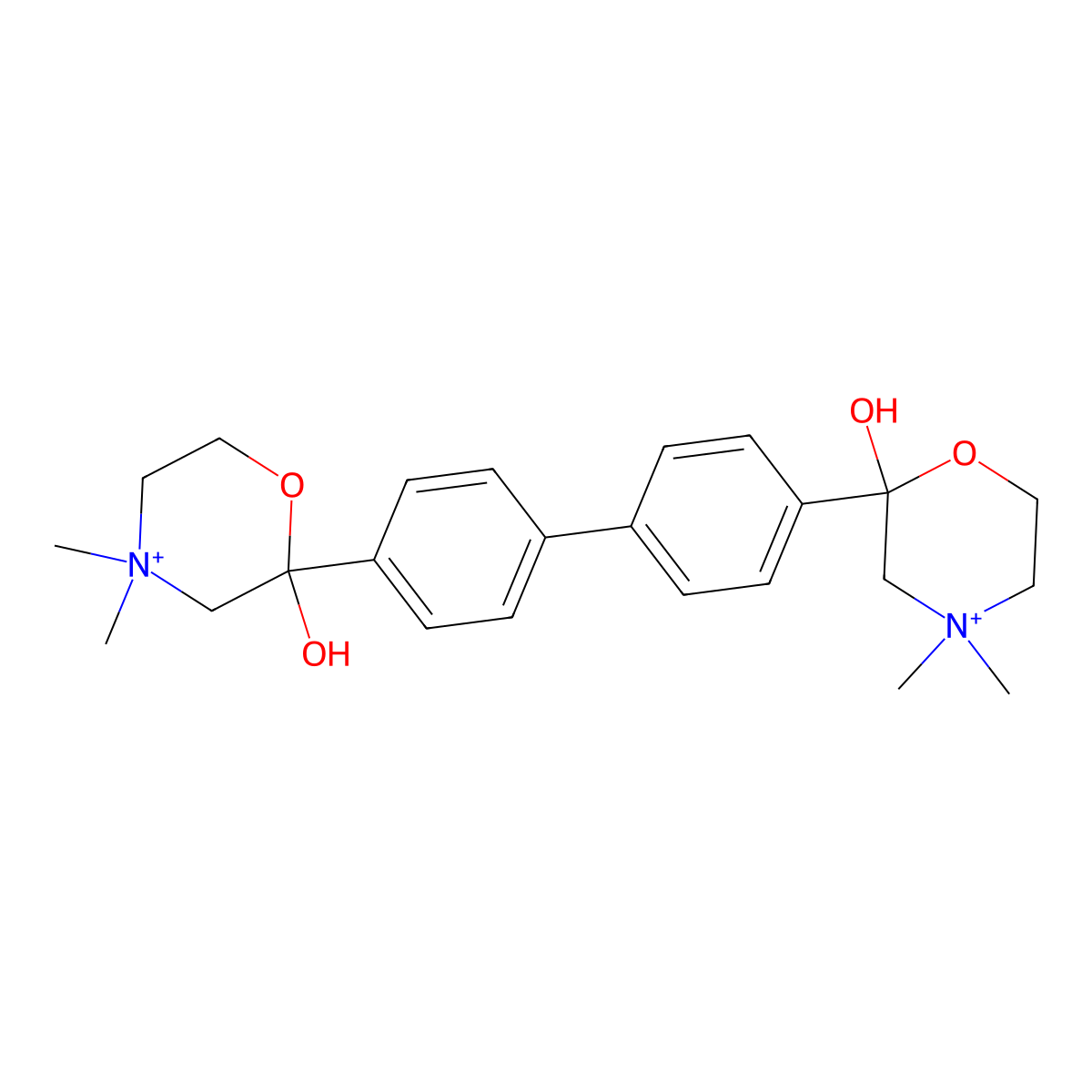 Hemicholinium-3 molecular structure, CAS 16478-59-4
