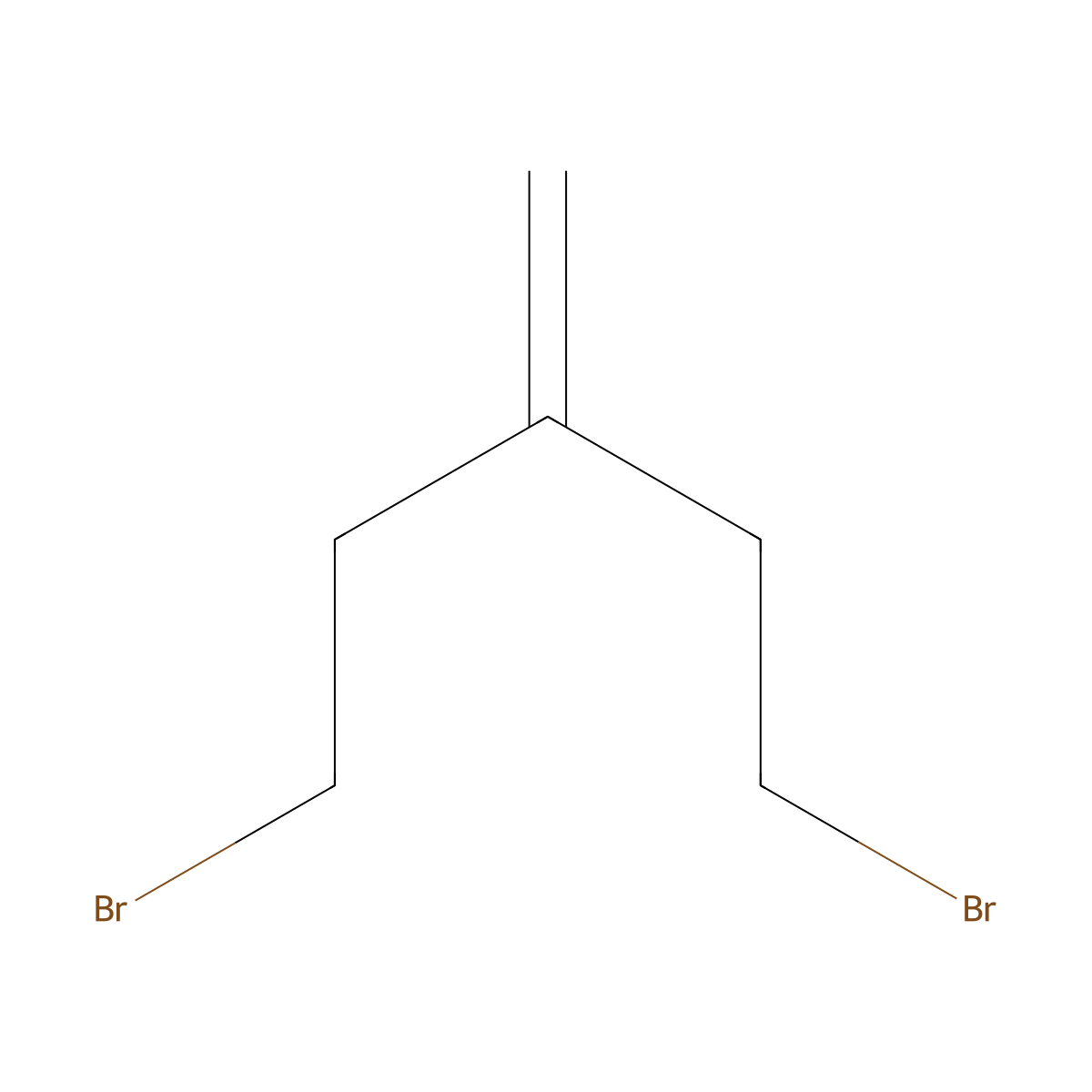 1,5-Dibromo-3-methylenepentane molecular structure, CAS 1648711-86-7