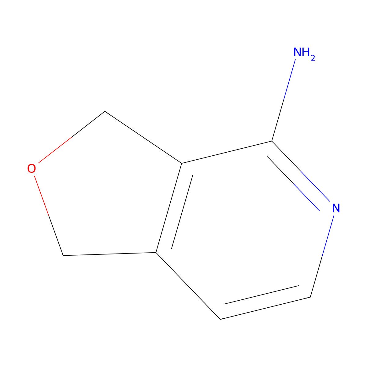1,3-Dihydrofuro[3,4-c]pyridin-4-amine molecular structure, CAS 1648750-12-2