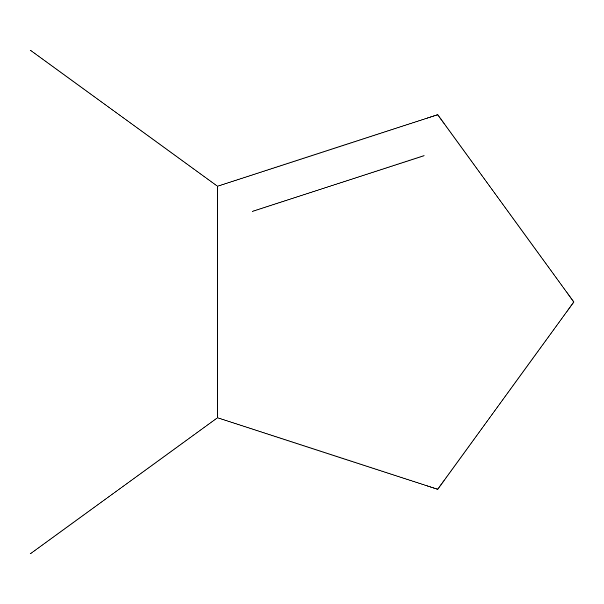 1,5-Dimethylcyclopentene molecular structure, CAS 16491-15-9