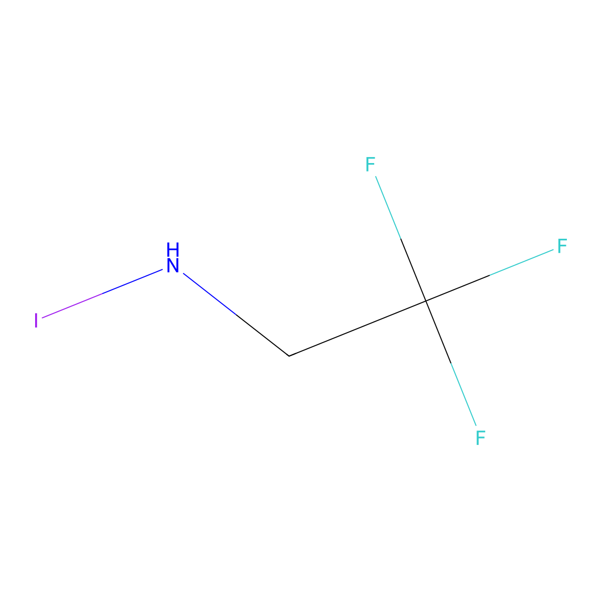 2,2,2-TrifluoroethylammoniumIodide molecular structure, CAS 1650572-03-4