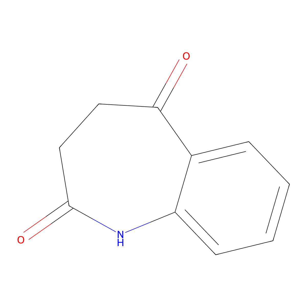 2,3,4,5-tetrahydro-1H-1-benzazepine-2,5-dione molecular structure, CAS 16511-38-9