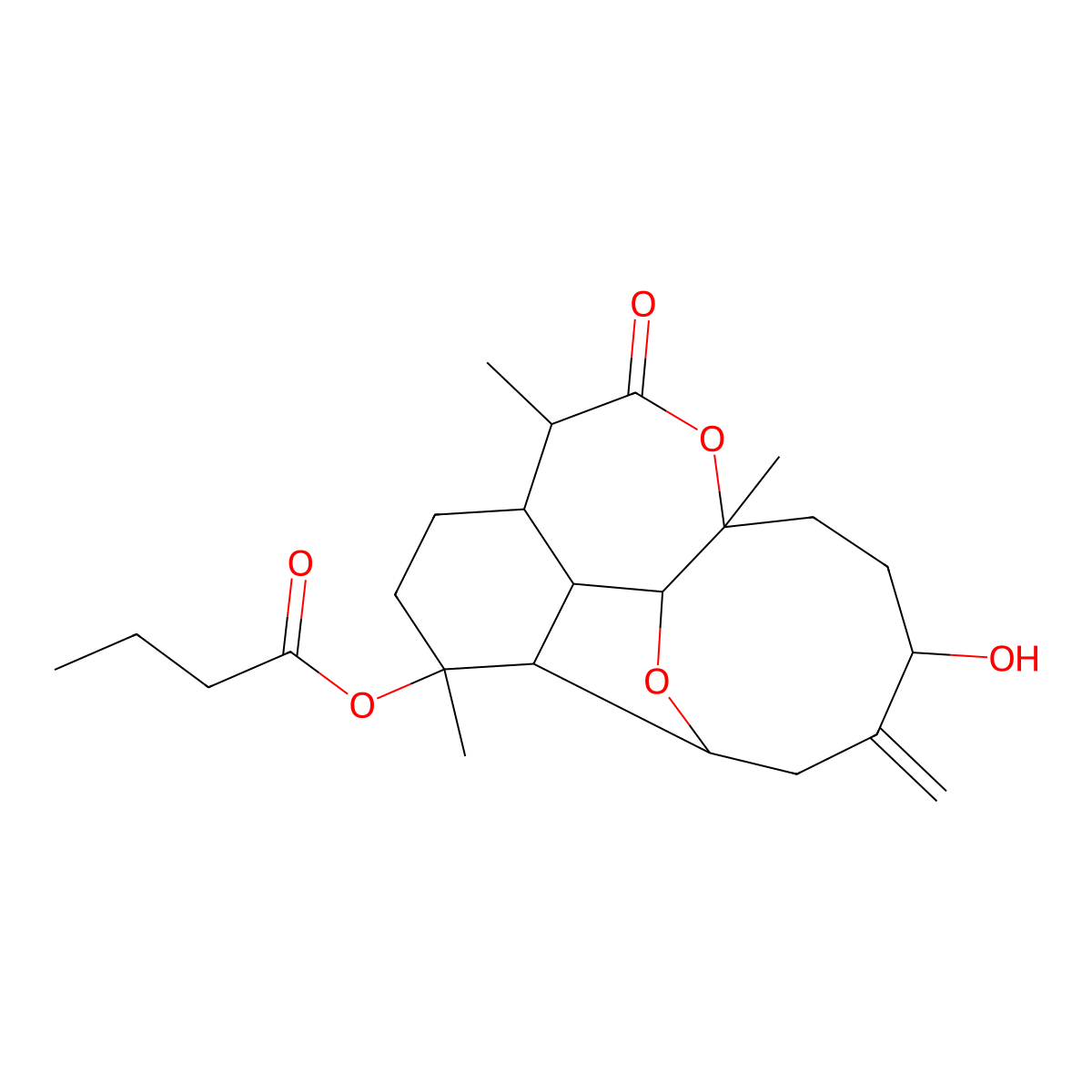 Briarellin D molecular structure, CAS 165171-24-4
