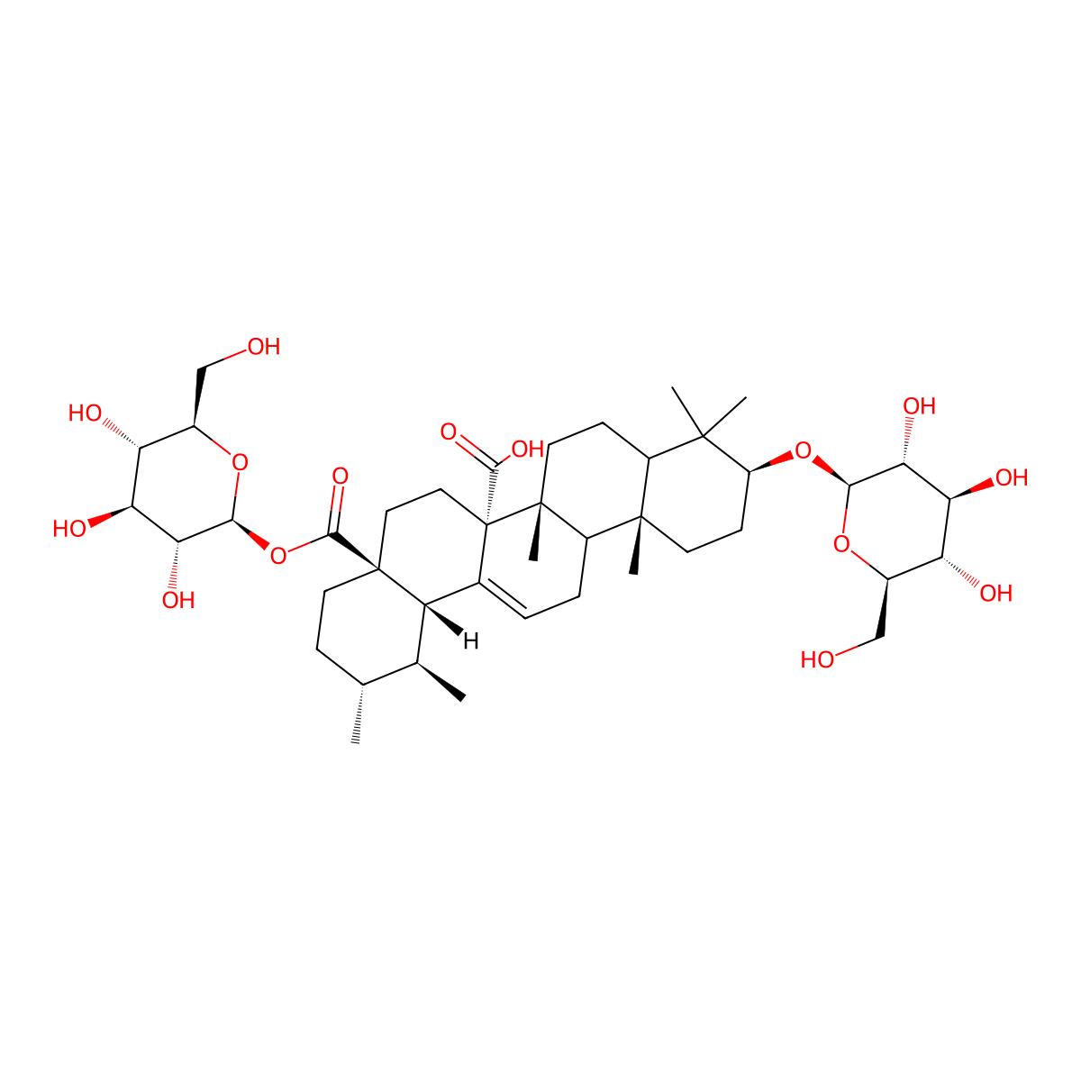 Mussaendoside S molecular structure, CAS 165198-41-4