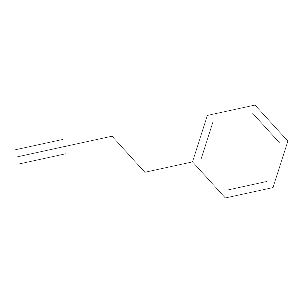 4-Phenyl-1-butyne molecular structure, CAS 16520-62-0
