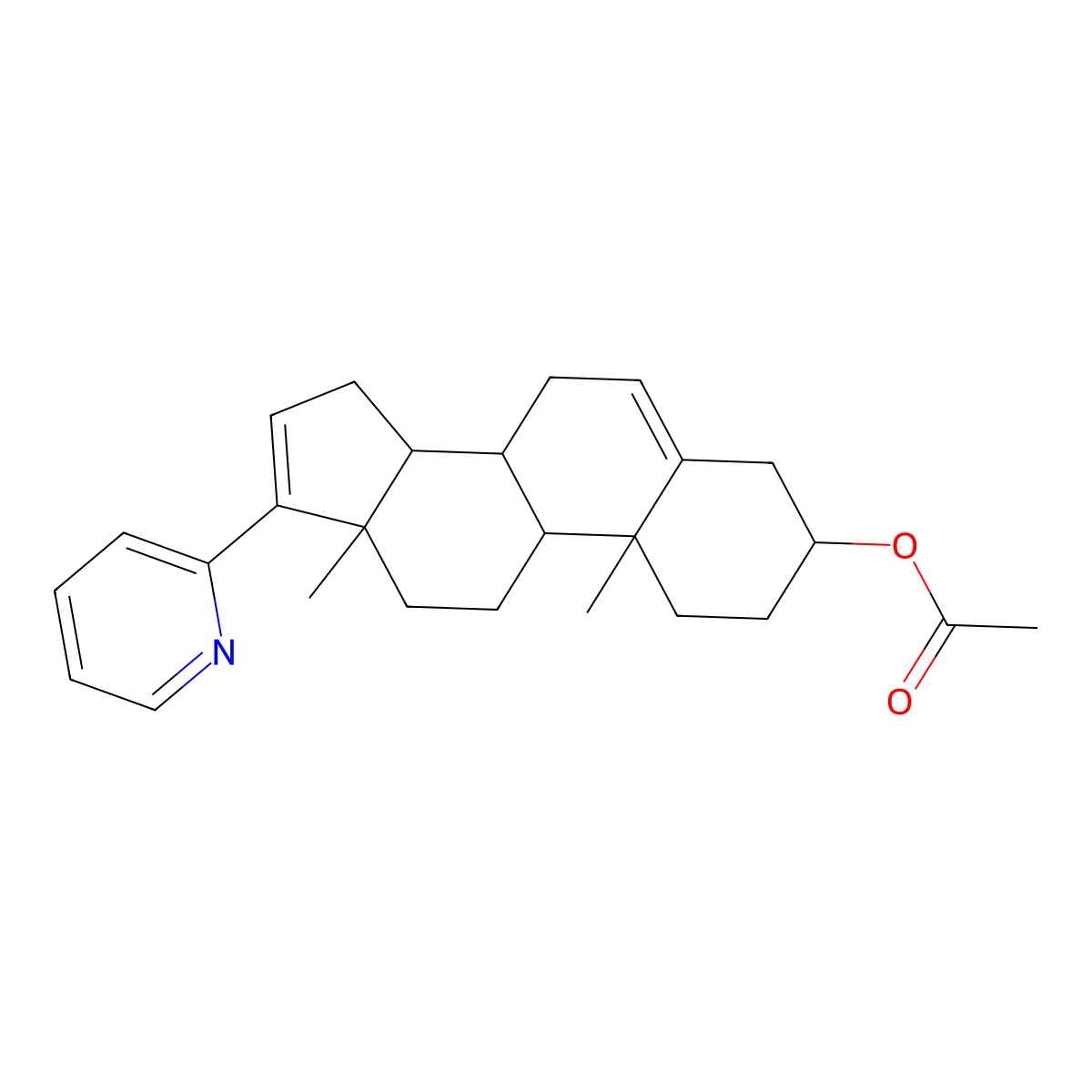 Abiraterone Impurity 10 molecular structure, CAS 165334-68-9