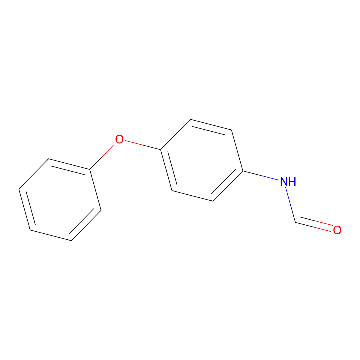 N-(4-Phenoxyphenyl)formamide molecular structure, CAS 165550-81-2