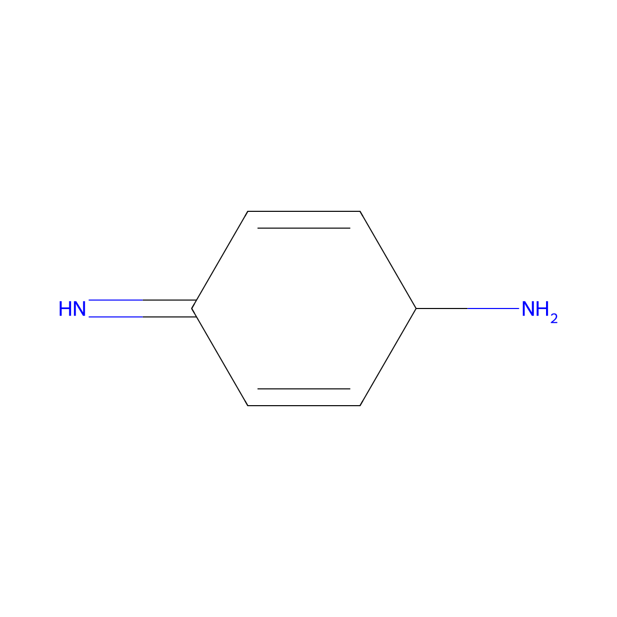 4-Iminocyclohexa-2,5-dien-1-amine molecular structure, CAS 16562-40-6