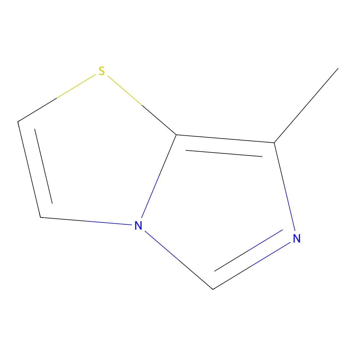 7-Methylimidazo[5,1-b]thiazole molecular structure, CAS 165666-89-7