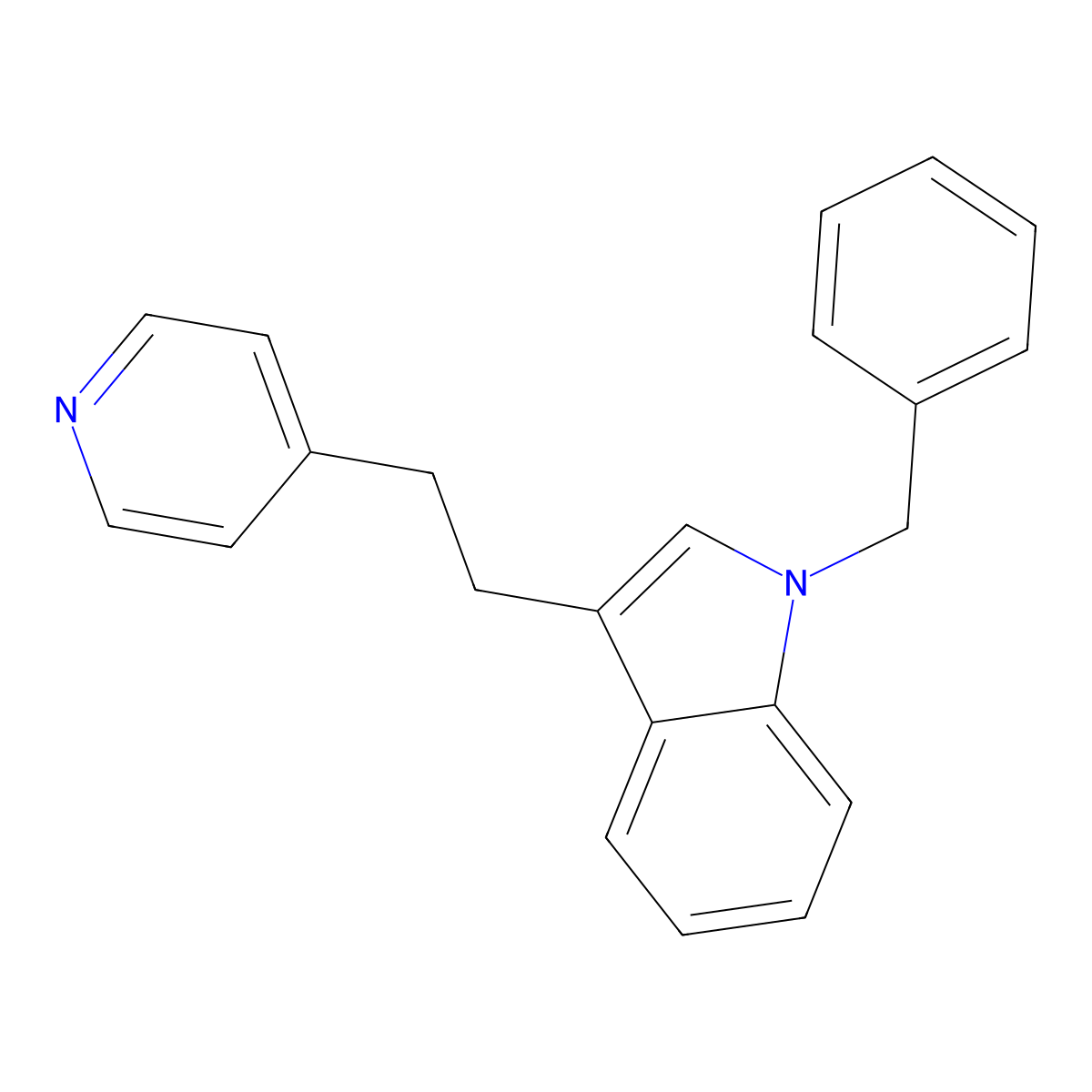 Benzindopyrine molecular structure, CAS 16571-59-8