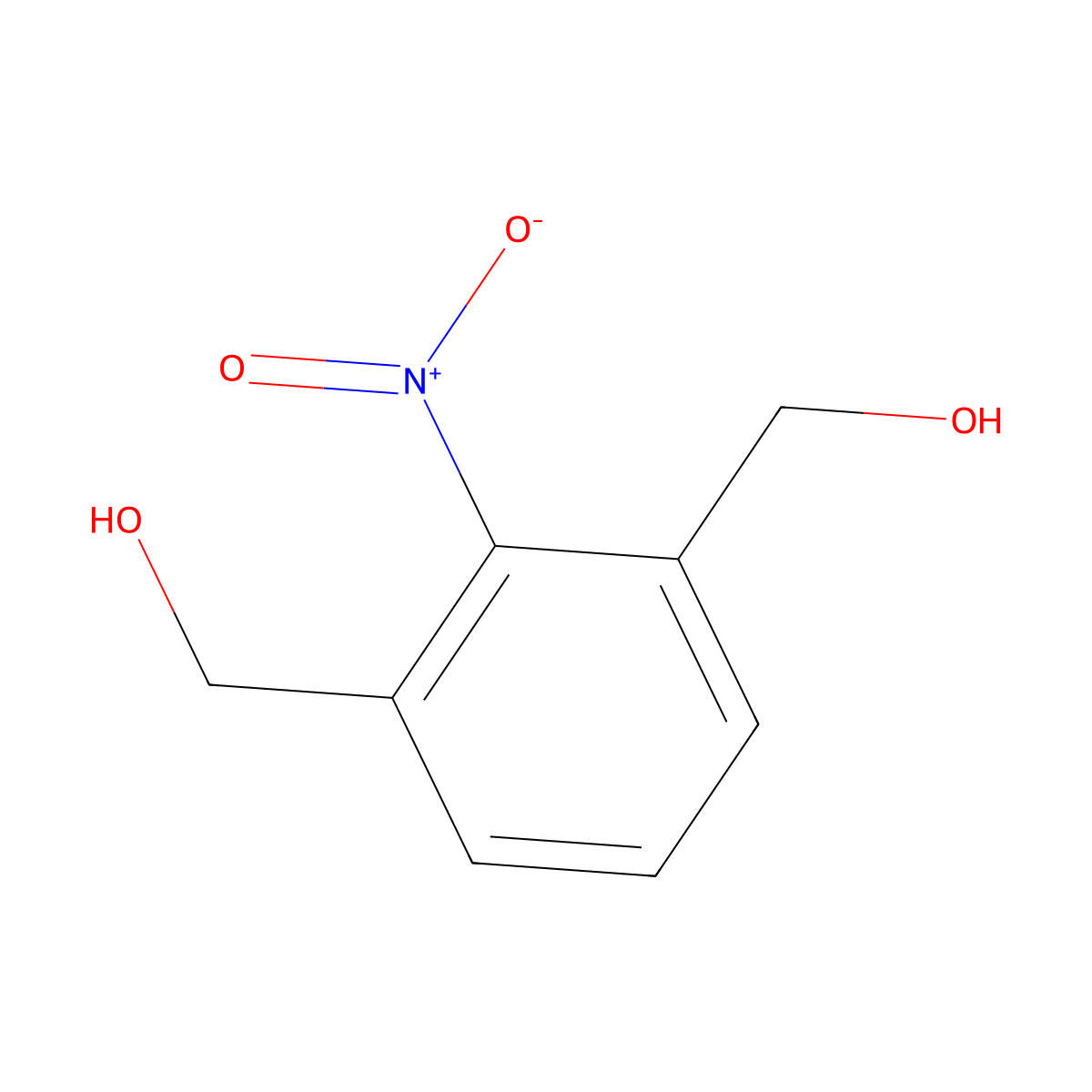 [3-(Hydroxymethyl)-2-nitrophenyl]methanol molecular structure, CAS 16578-60-2