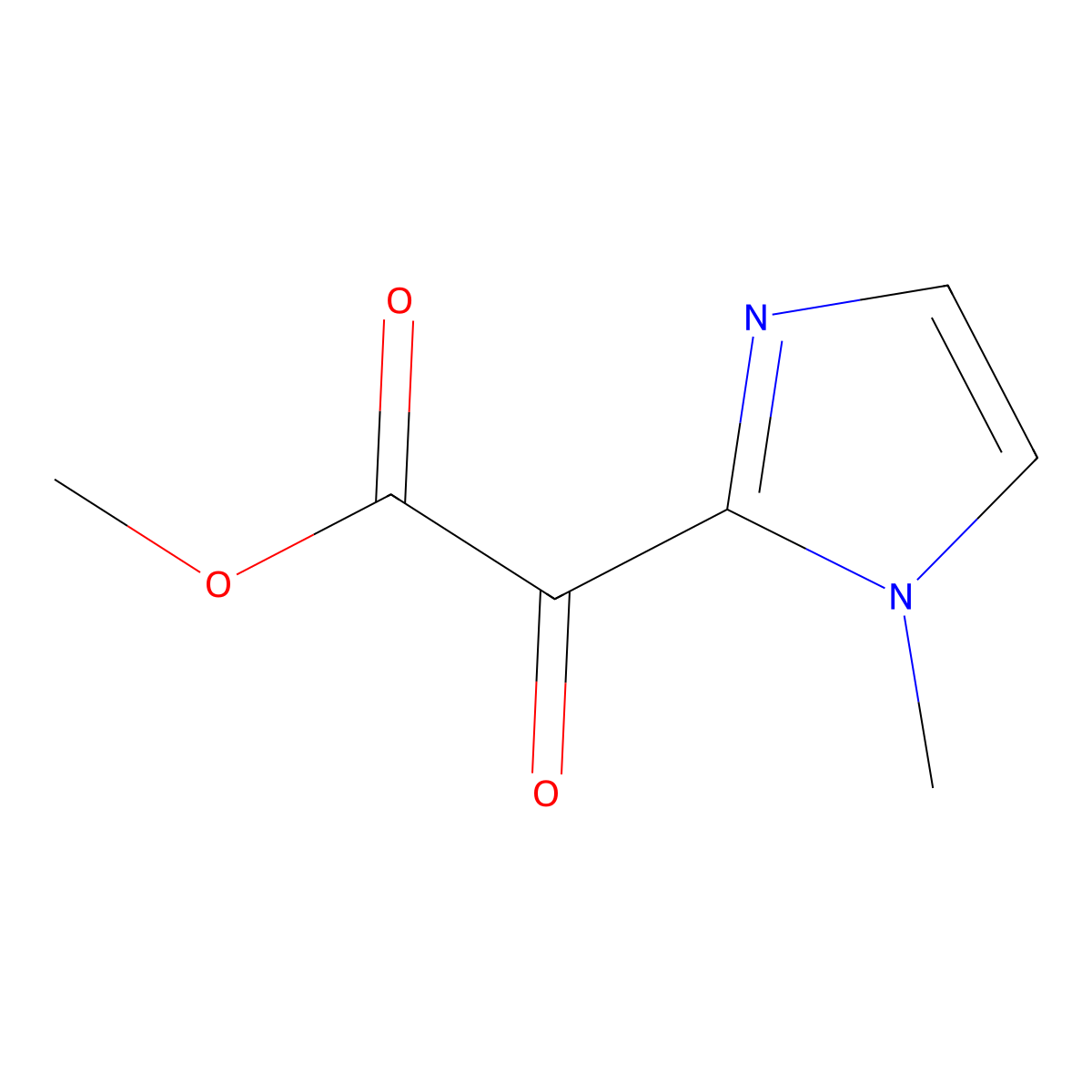 Methyl 1-methyl-|A-oxo-1H-imidazole-2-acetate molecular structure, CAS 1659313-12-8