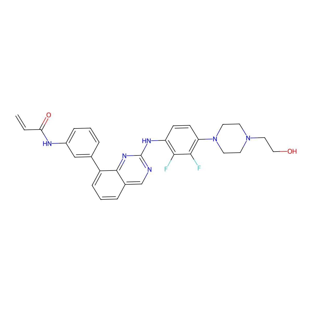 Olafertinib molecular structure, CAS 1660963-42-7