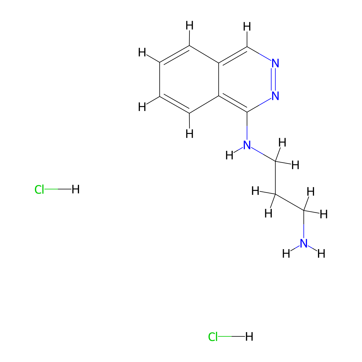 N1-(phthalazin-1-yl)propane-1,3-diamine dihydrochloride molecular structure, CAS 166115-46-4