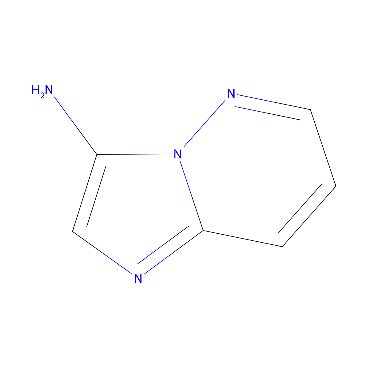 Imidazo[1,2-b]pyridazin-3-amine molecular structure, CAS 166176-46-1