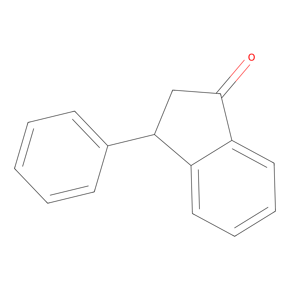 1-Indanone, 3-phenyl- molecular structure, CAS 16618-72-7