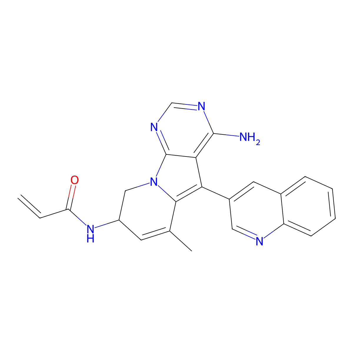 Zipalertinib molecular structure, CAS 1661854-97-2