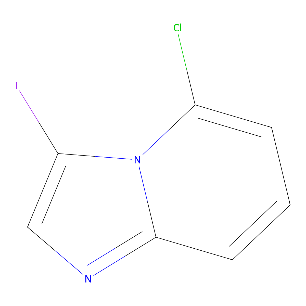 5-Chloro-3-iodoimidazo[1,2-a]pyridine molecular structure, CAS 1661862-72-1