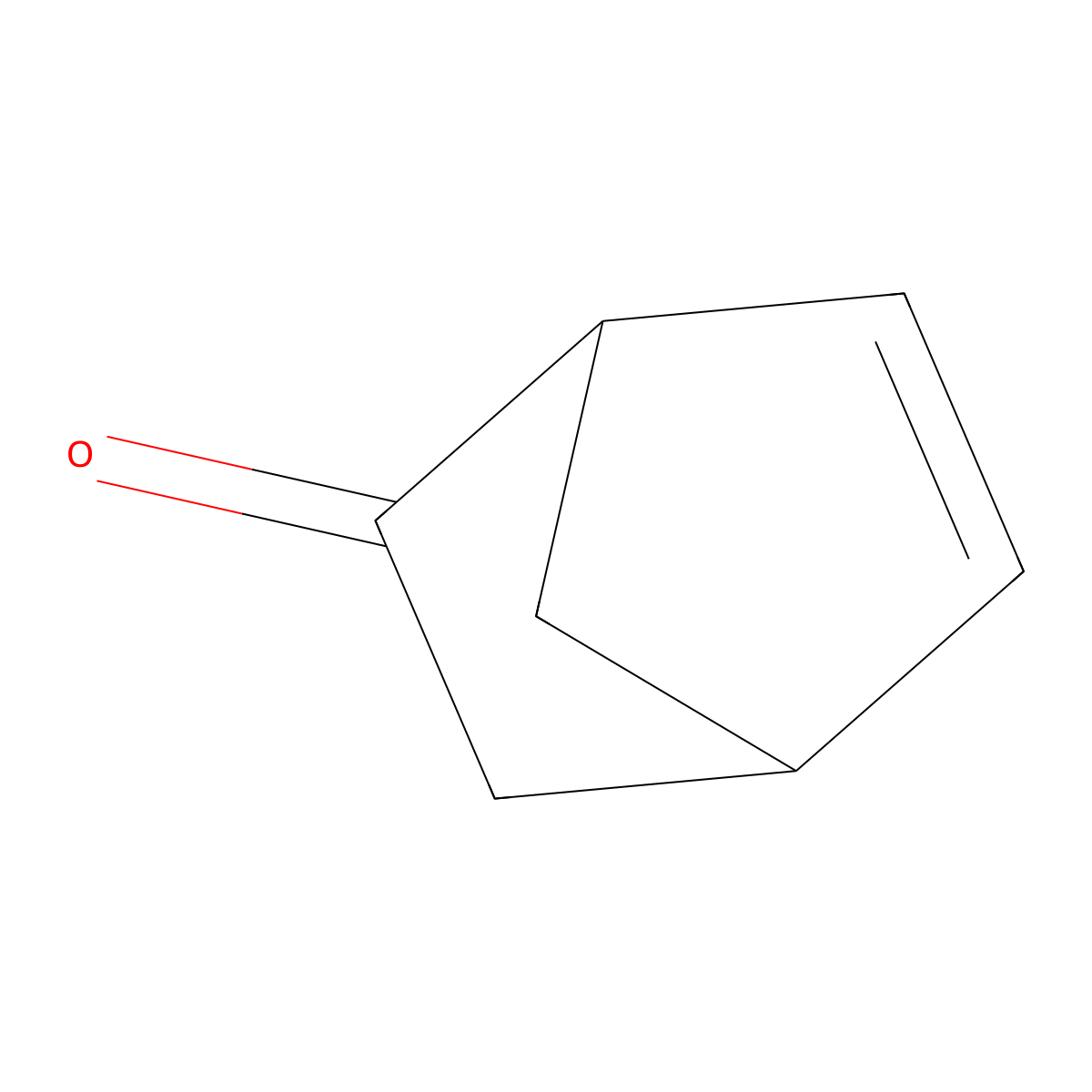 rac-(1R,4R)-bicyclo[2.2.1]hept-5-en-2-one molecular structure, CAS 16620-79-4