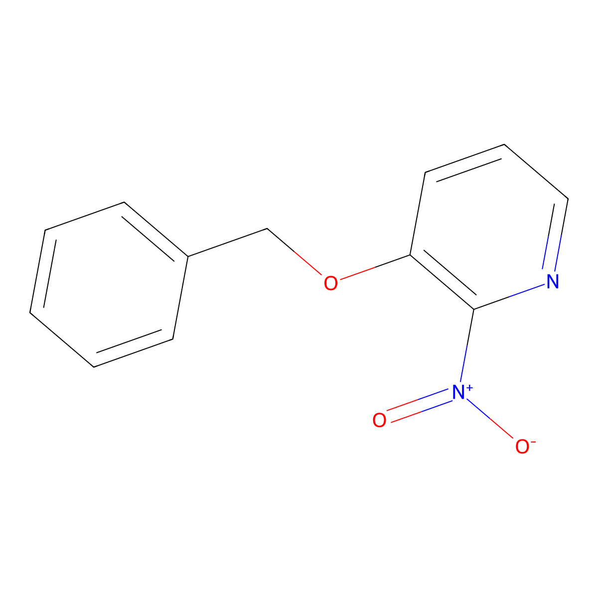 3-(Benzyloxy)-2-nitropyridine molecular structure, CAS 166260-01-1