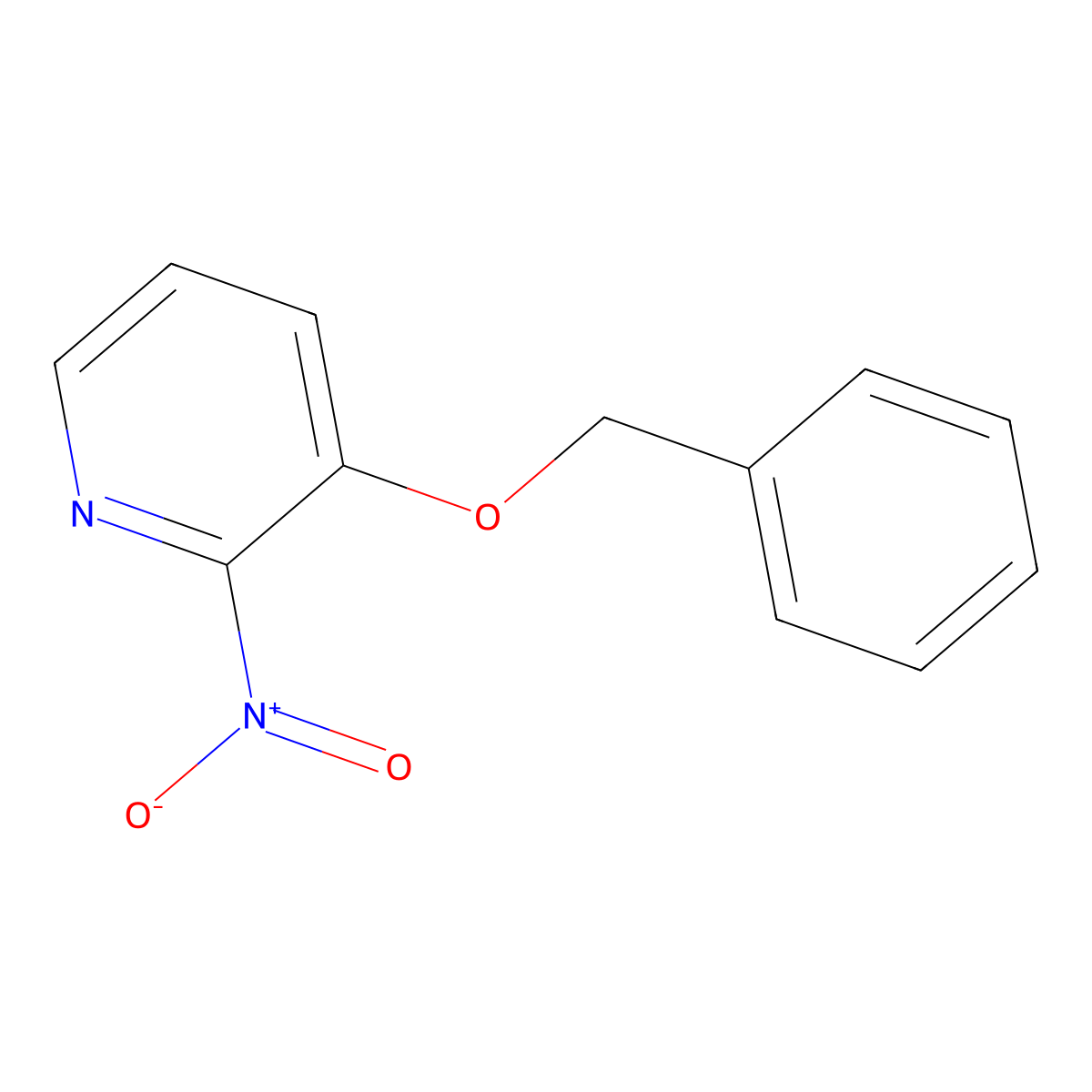 3-(Benzyloxy)-2-nitropyridine molecular structure, CAS 166260-01-1