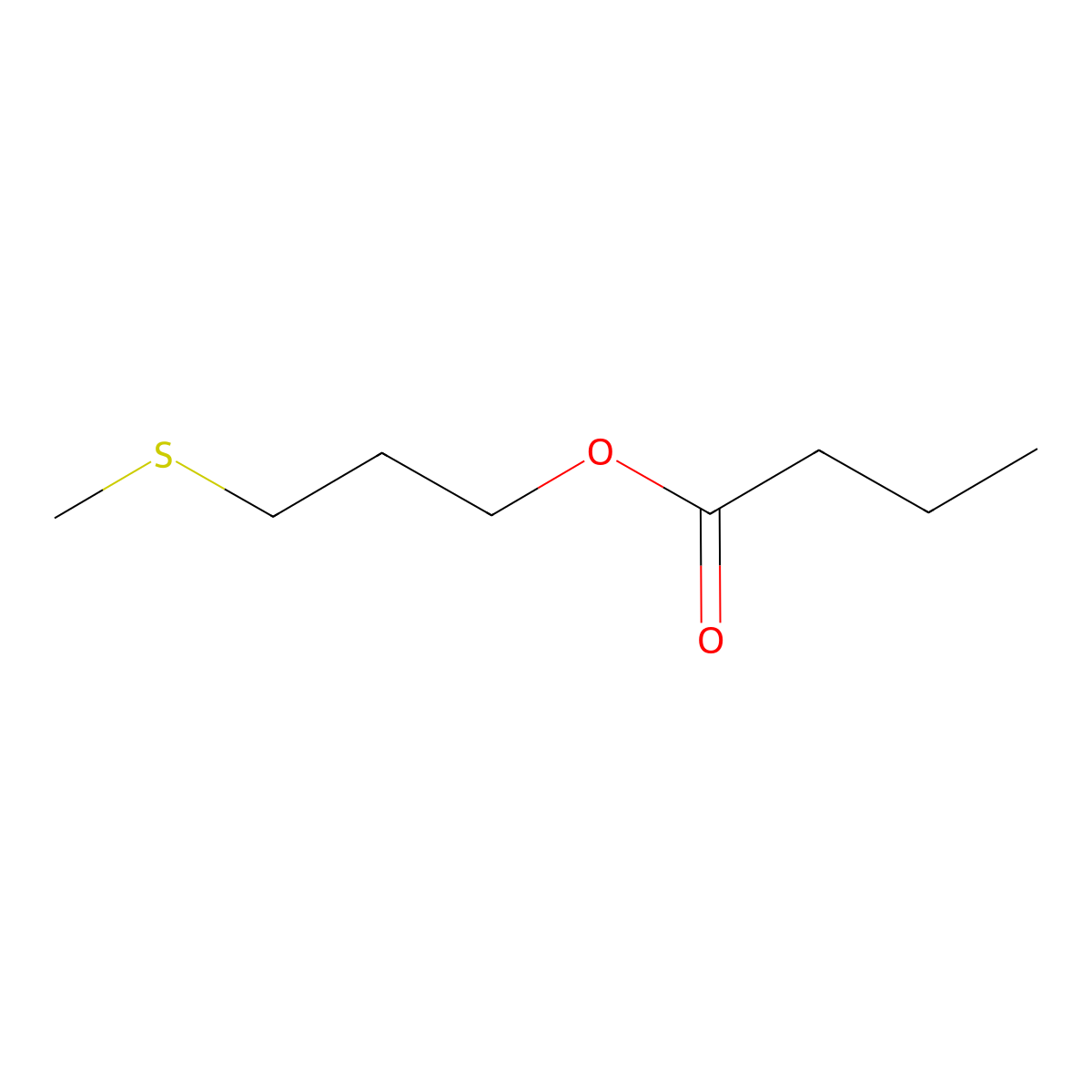 Methionyl butyrate molecular structure, CAS 16630-60-7