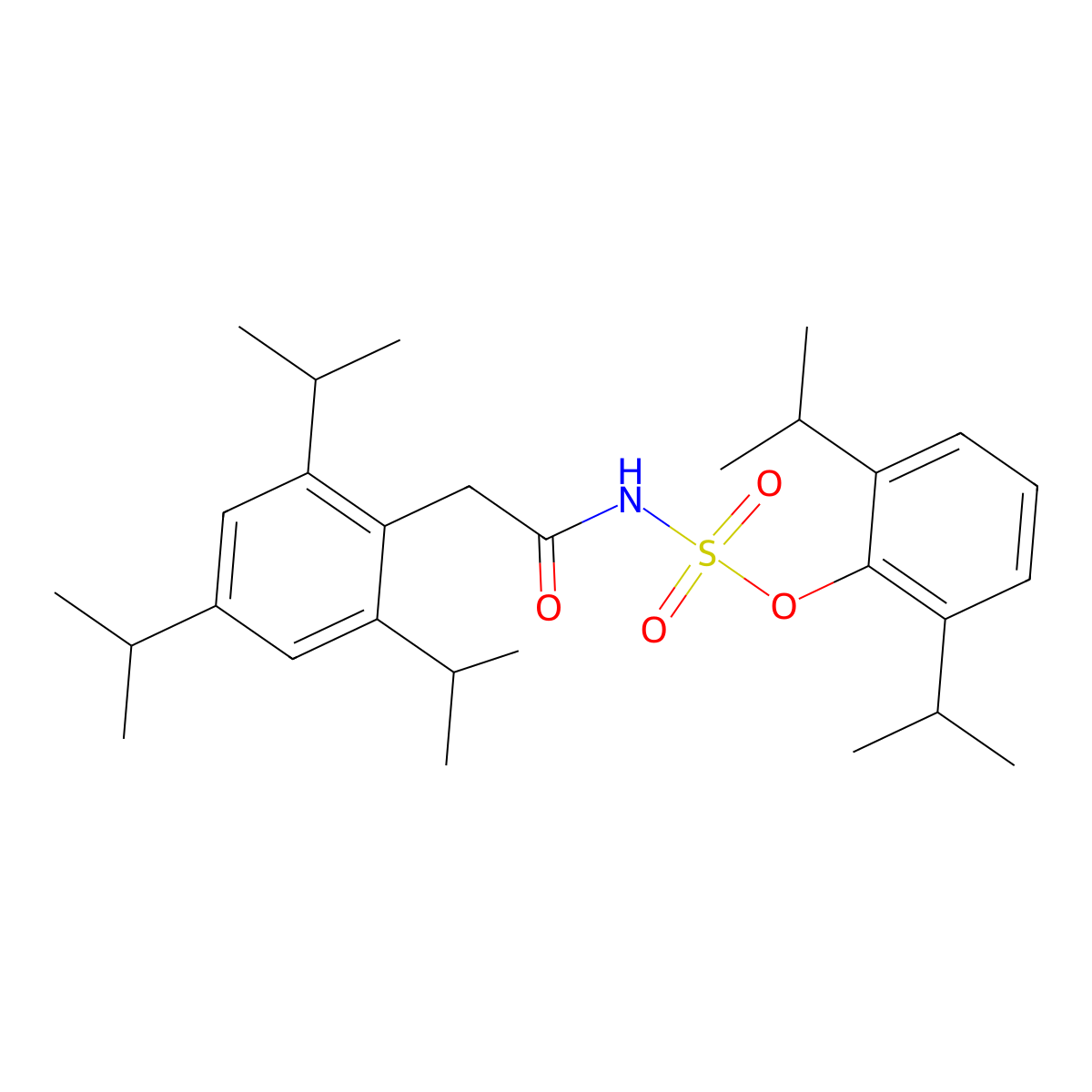 Avasimibe molecular structure, CAS 166518-60-1
