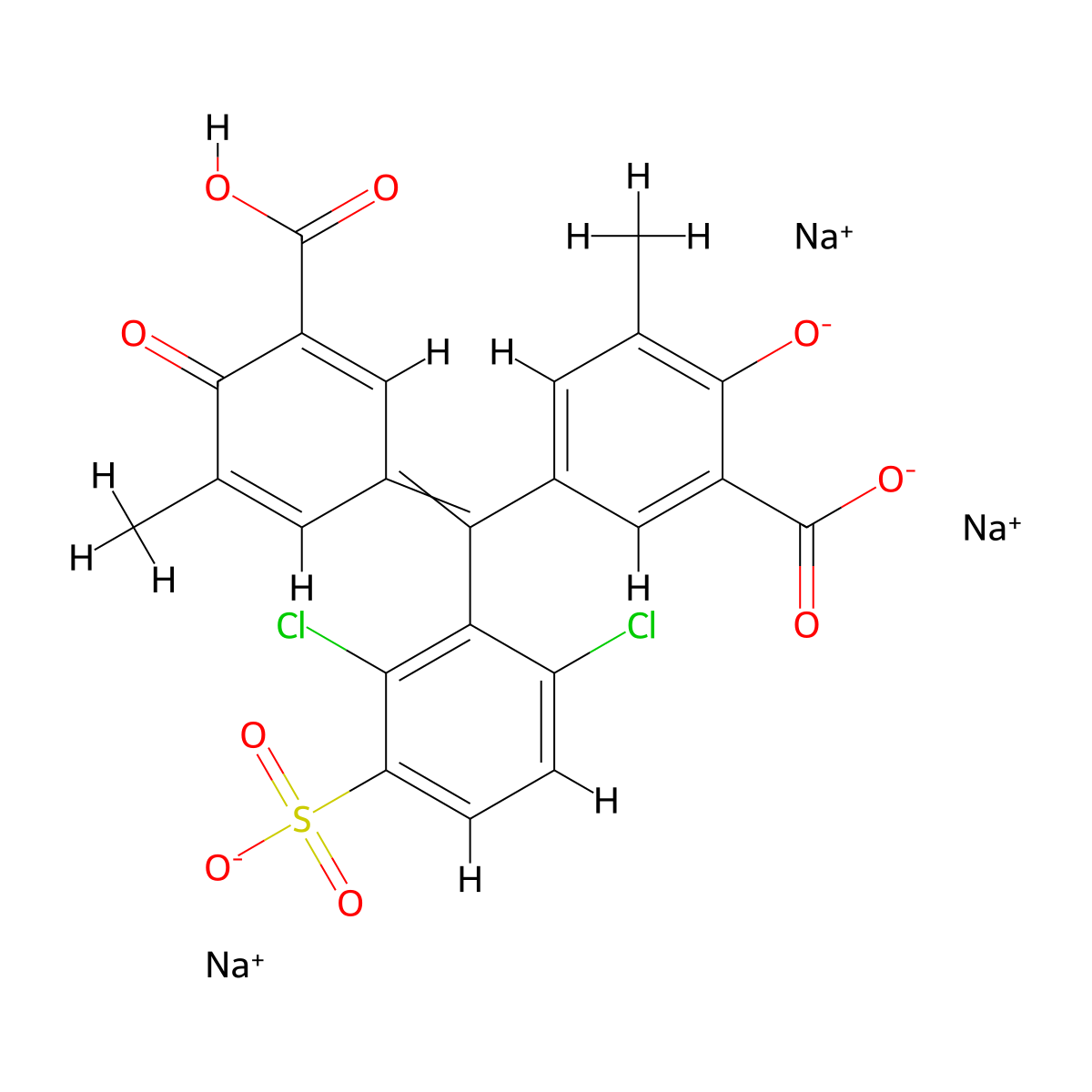 C.I. Mordant Blue 29 molecular structure, CAS 1667-99-8
