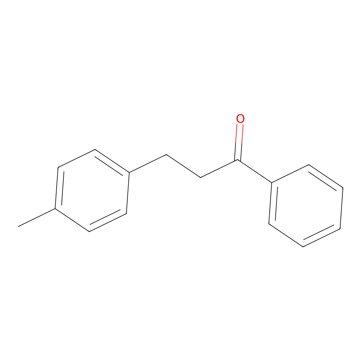 3-(4-Methylphenyl)propiophenone molecular structure, CAS 1669-50-7