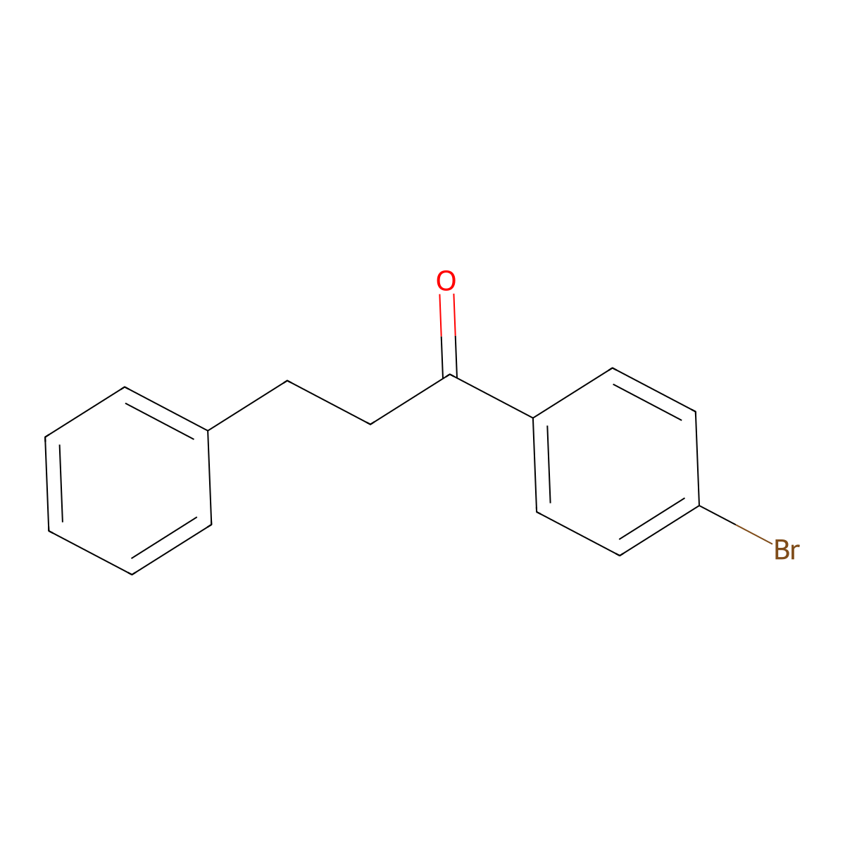 4'-Bromo-3-phenylpropiophenone molecular structure, CAS 1669-51-8