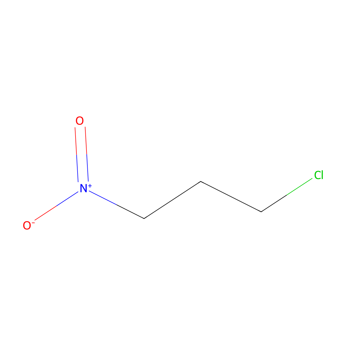 1-Chloro-3-nitropropane molecular structure, CAS 16694-52-3