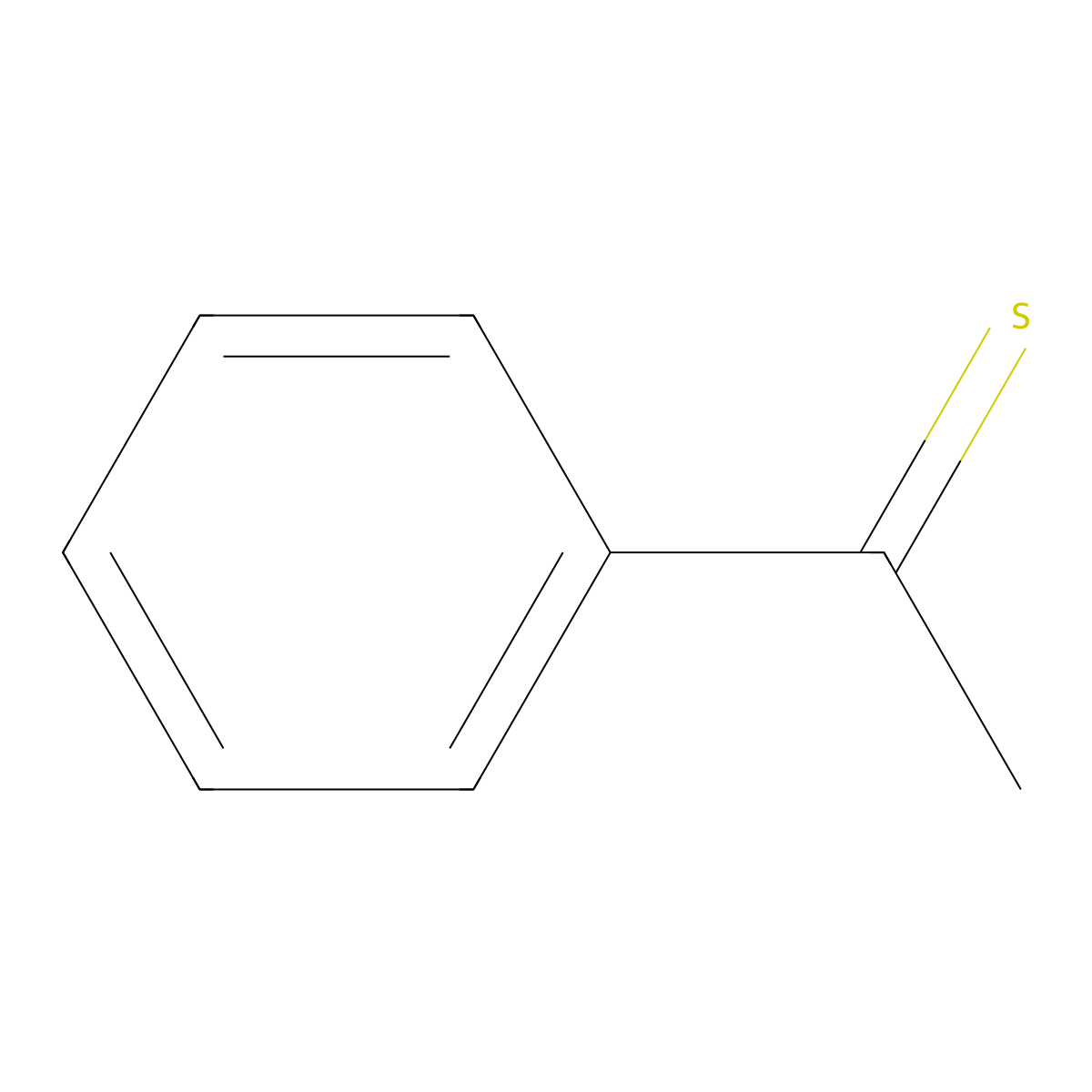 Ethanethione, 1-phenyl- molecular structure, CAS 16696-68-7