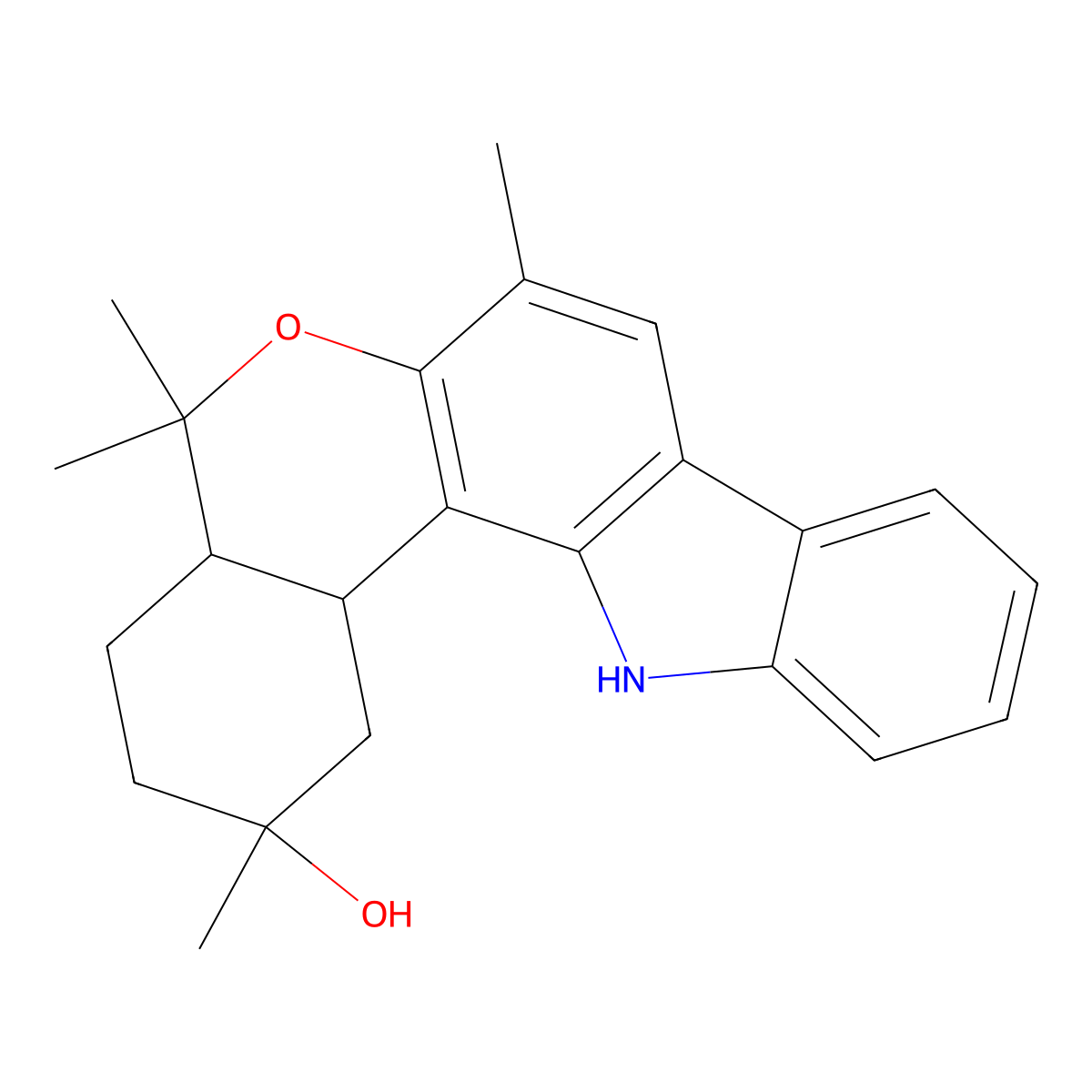Murrayamine O molecular structure, CAS 166990-10-9