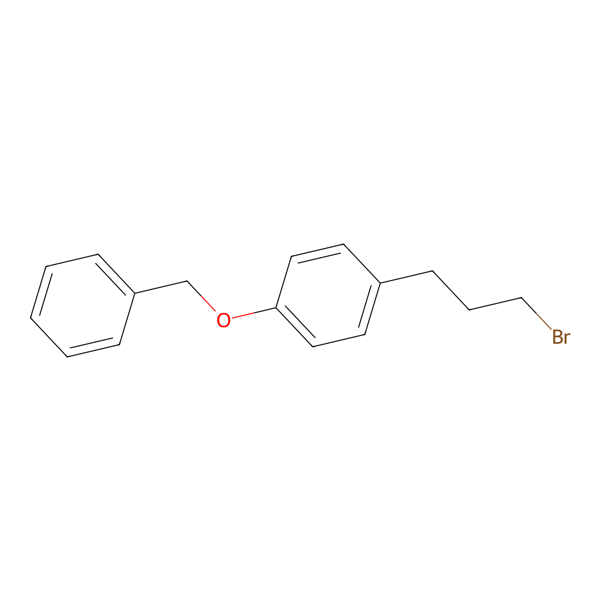 1-(Benzyloxy)-4-(3-bromopropyl)benzene molecular structure, CAS 167091-73-8