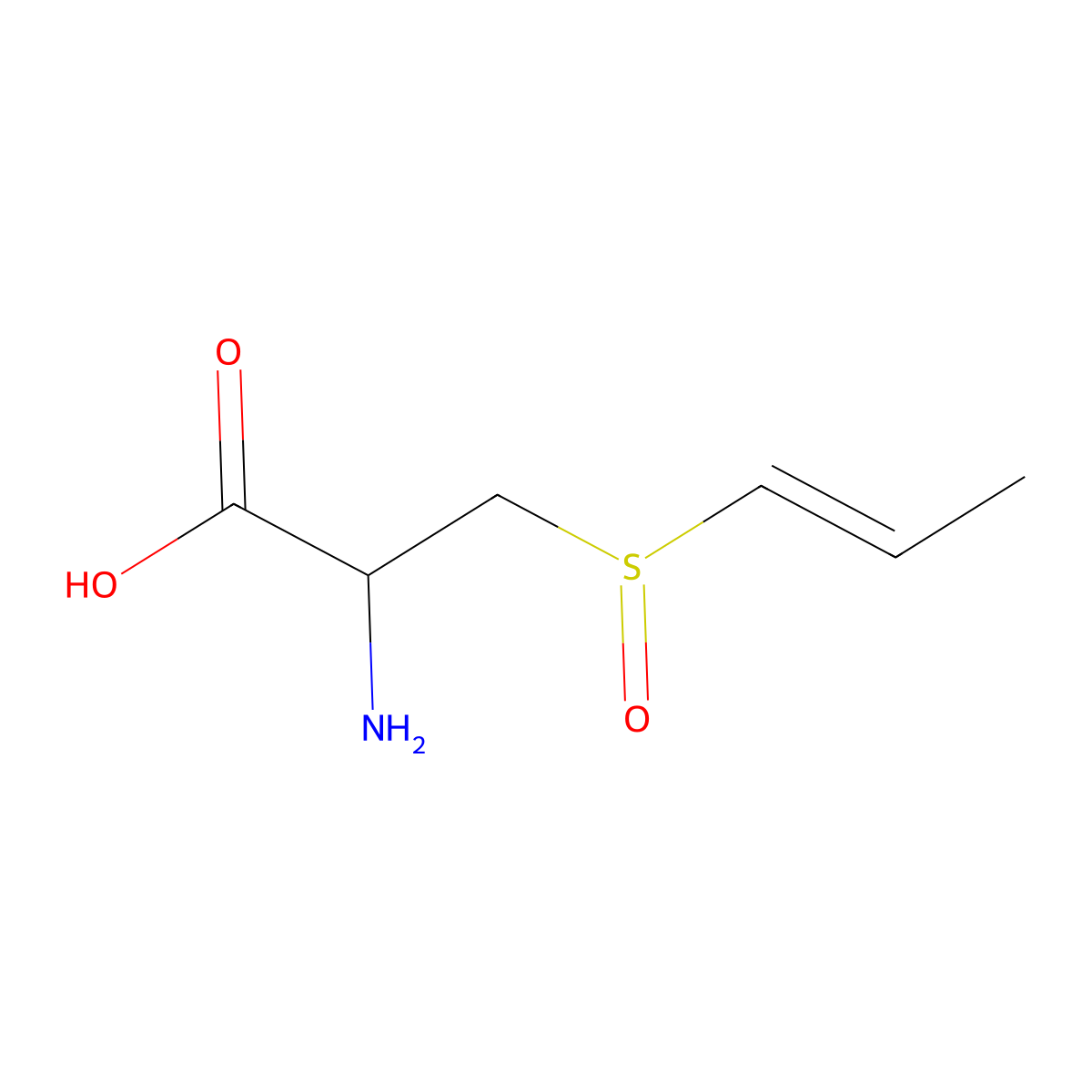 Isoalliin molecular structure, CAS 16718-23-3