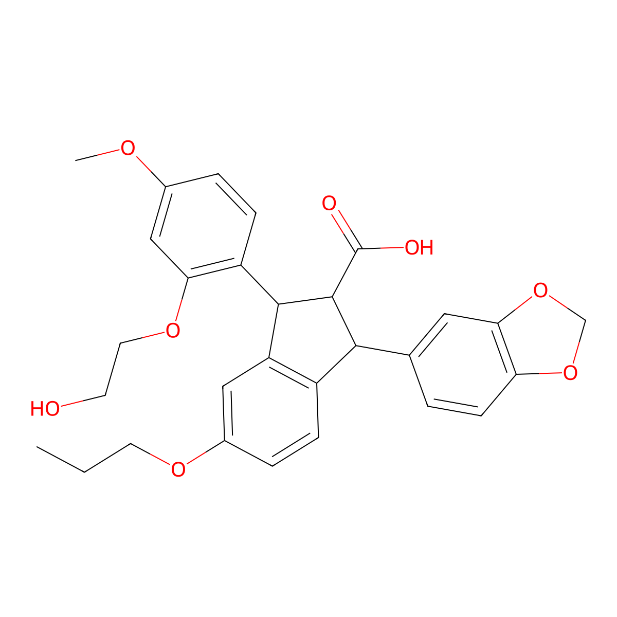 Enrasentan molecular structure, CAS 167256-08-8