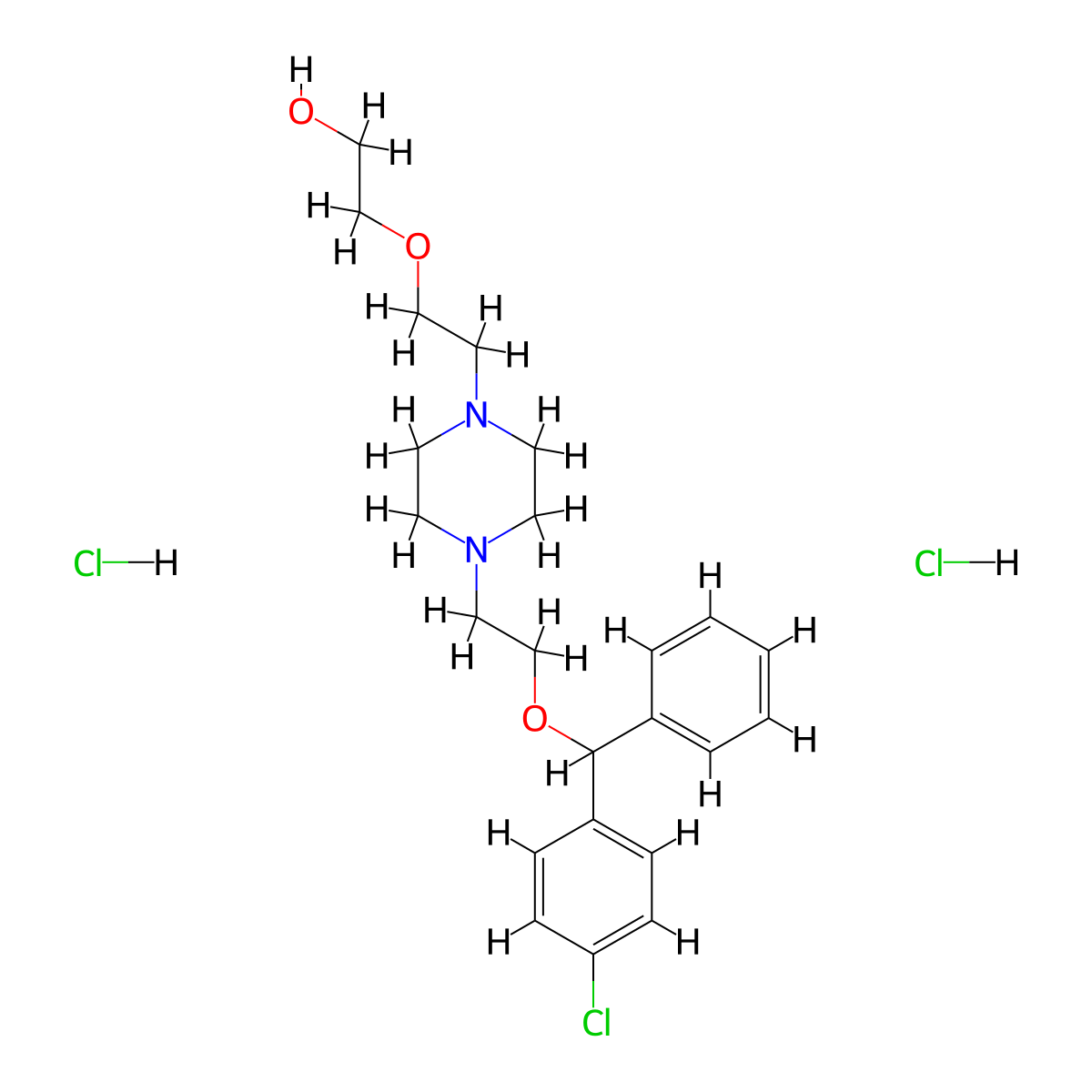 Chloroxymorphamine dihydrochloride molecular structure, CAS 16726-46-8