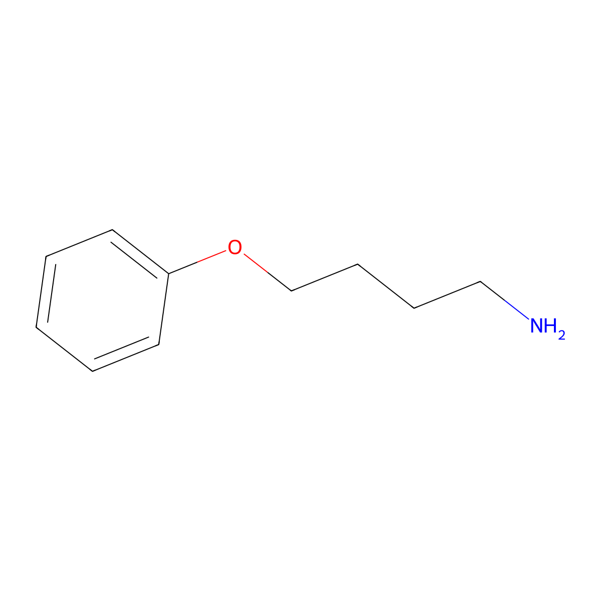 4-Phenoxybutan-1-amine molecular structure, CAS 16728-66-8