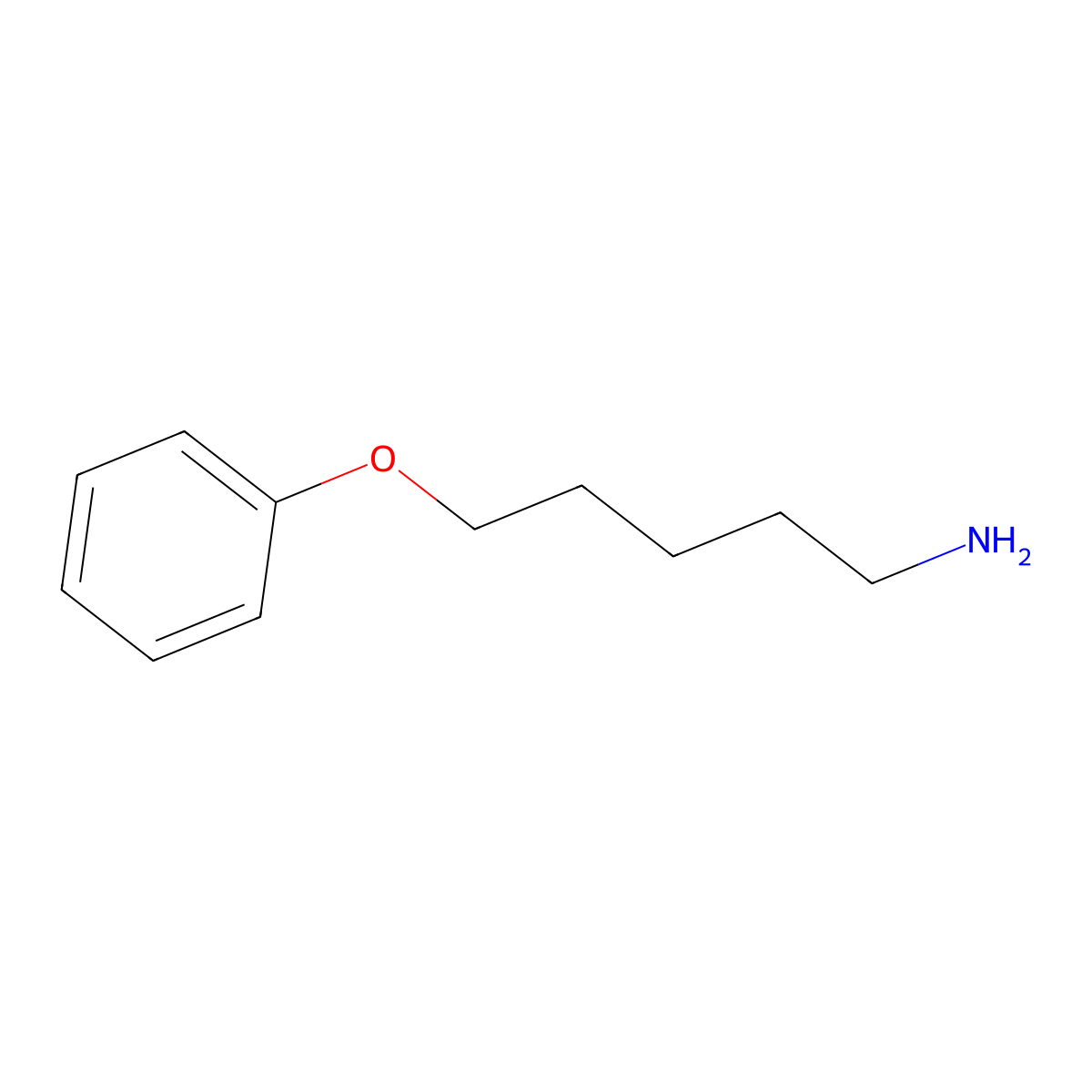 5-Phenoxypentylamine molecular structure, CAS 16728-67-9