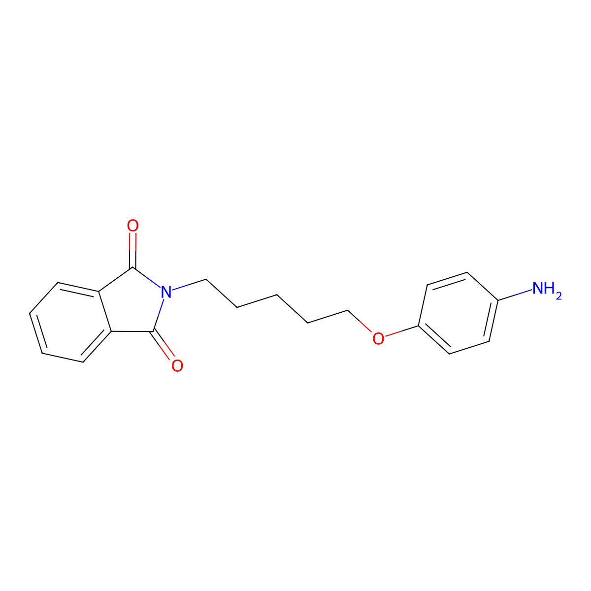 Amphotalide molecular structure, CAS 1673-06-9