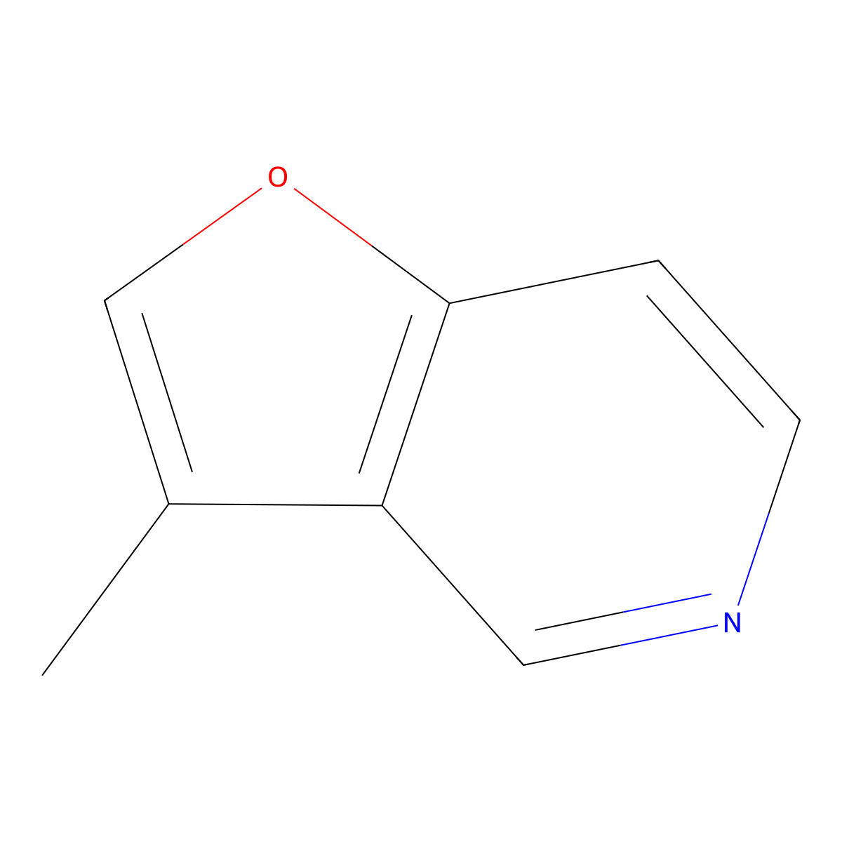 3-Methylfuro[3,2-c]pyridine molecular structure, CAS 167420-52-2