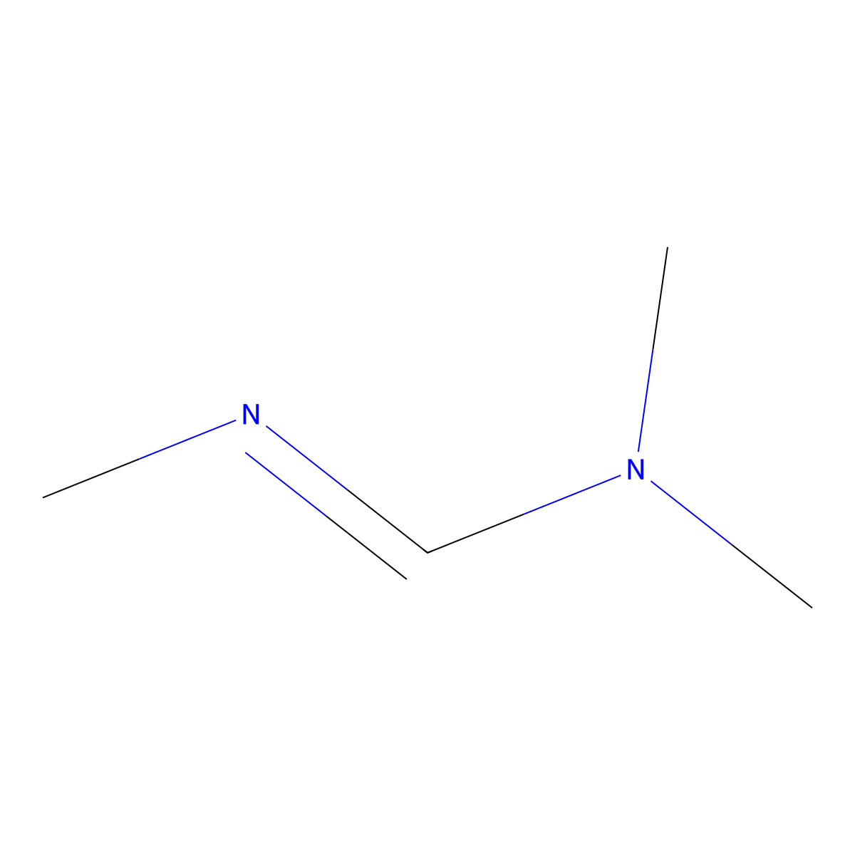 N,N,N'-Trimethylmethanimidamide molecular structure, CAS 167420-83-9