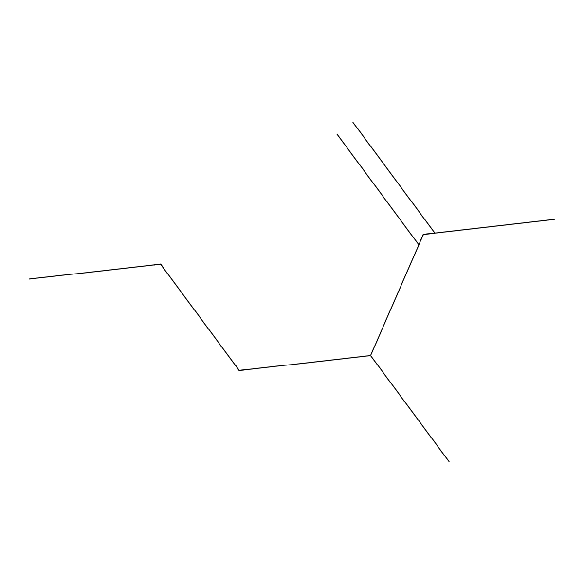 2,3-Dimethylhex-1-ene molecular structure, CAS 16746-86-4