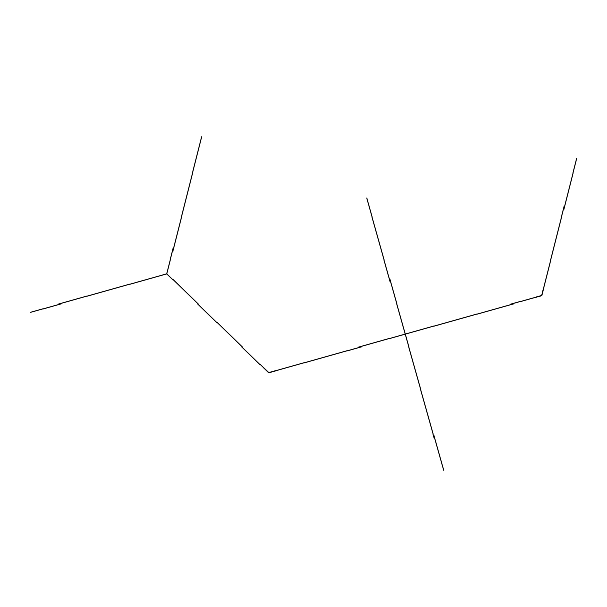 2,4,4-Trimethylhexane molecular structure, CAS 16747-30-1