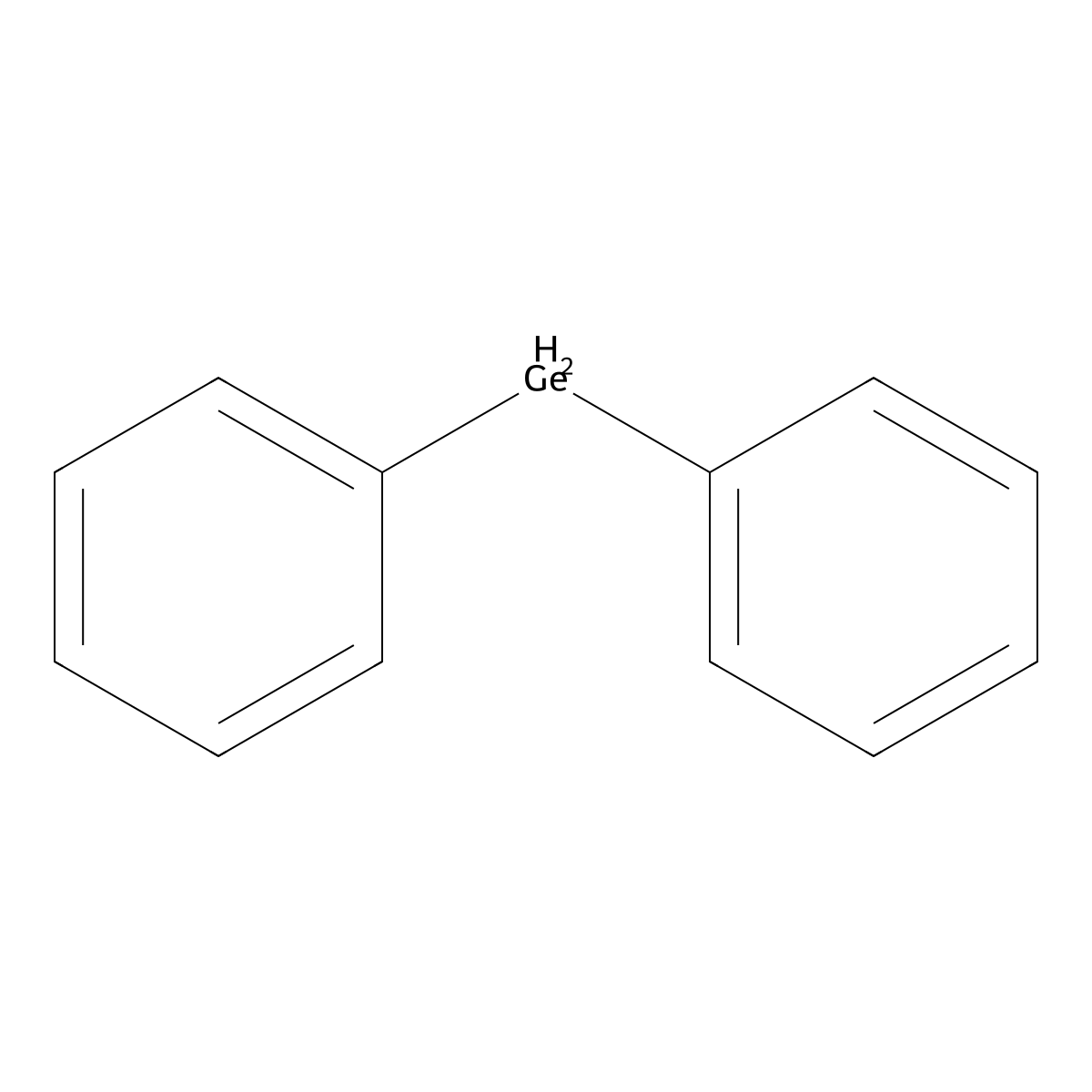 Diphenylgermane molecular structure, CAS 1675-58-7
