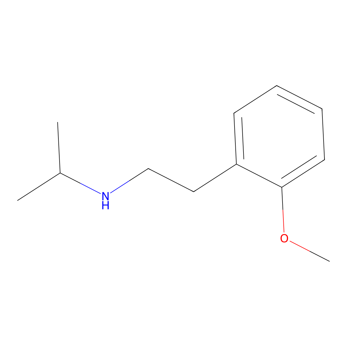 [2-(2-Methoxyphenyl)ethyl](propan-2-yl)amine molecular structure, CAS 167546-89-6